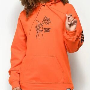 Broken Promises Could Be Different Hoodie Orange M NWT